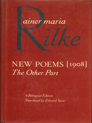 cover image of New Poems, 1908